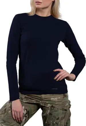 281Z Womens Military Stretch Cotton Underwear Shirt - Tactical Hiking Outdoor - Punisher Combat Line