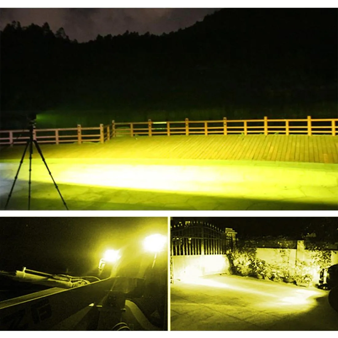 5 Inch 18W 24 Led Waterproof Ip67 Two Bar Modified Off - Road Lights Spotlight Light Car Work Lights Dc 9 - 48V