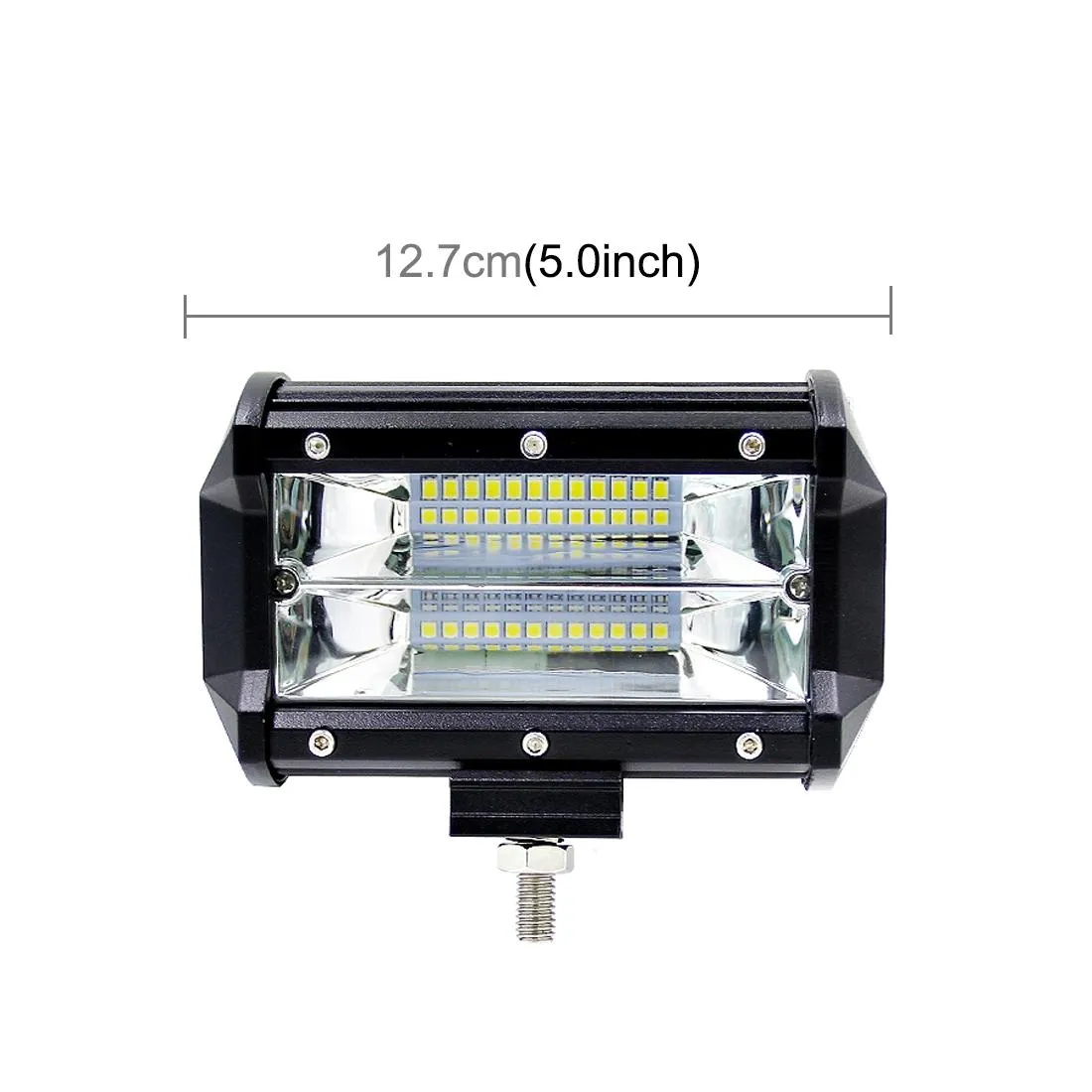 5 Inch 18W 24 Led Waterproof Ip67 Two Bar Modified Off - Road Lights Spotlight Light Car Work Lights Dc 9 - 48V