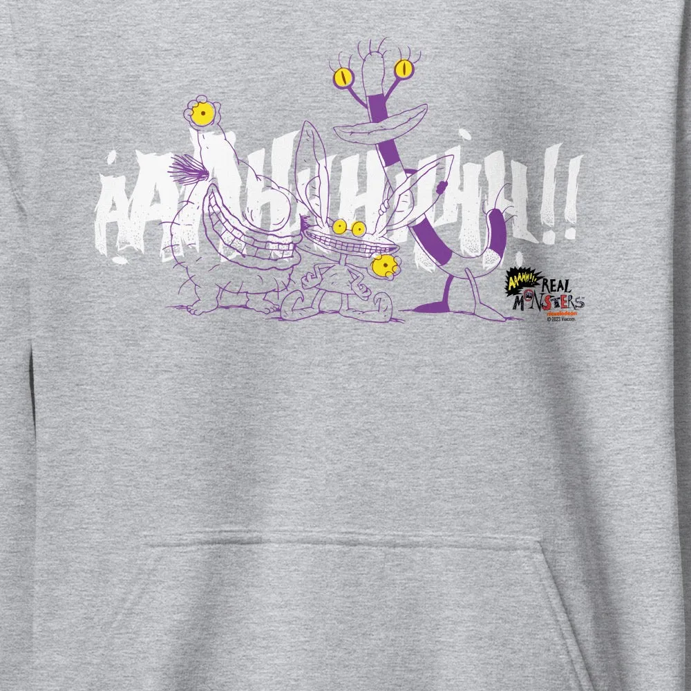 Aaahh!!! Real Monsters Cast Hooded Sweatshirt