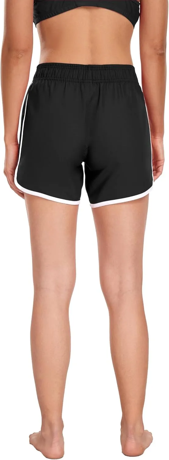 Adoretex Women's Guard Swim Board Shorts Water Shorts