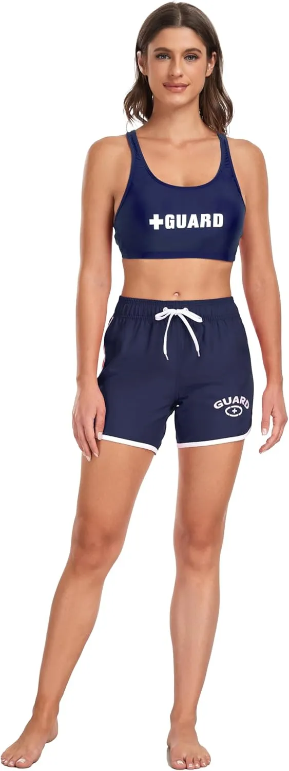 Adoretex Women's Guard Swim Board Shorts Water Shorts