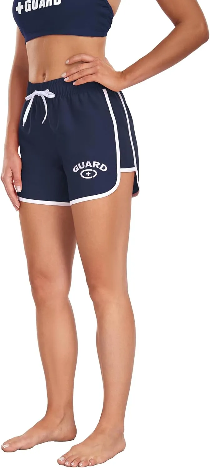 Adoretex Women's Guard Swim Board Shorts Water Shorts