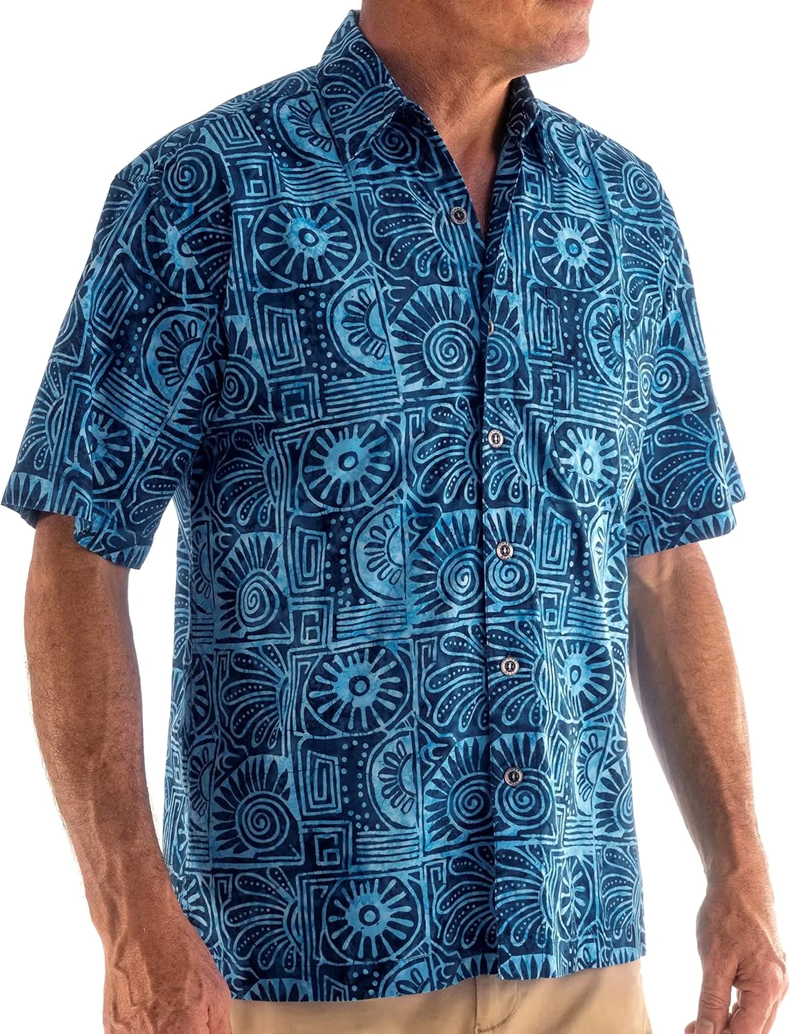 Antigua Summer Tropical Hawaiian Batik Shirt