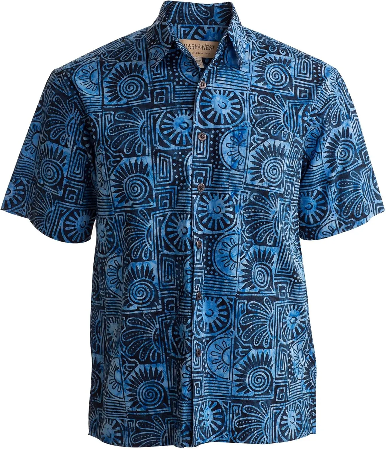 Antigua Summer Tropical Hawaiian Batik Shirt