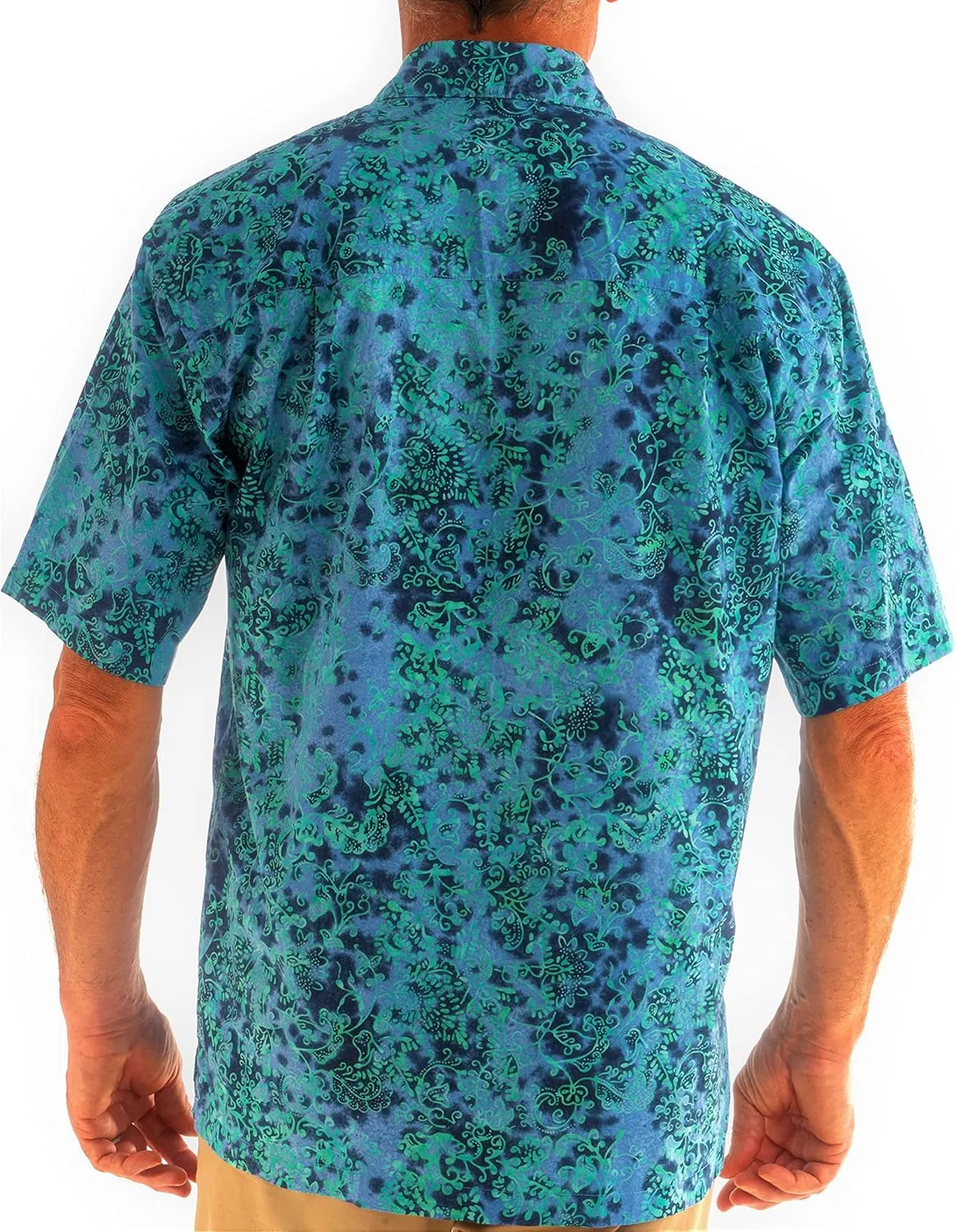 Antigua Summer Tropical Hawaiian Batik Shirt
