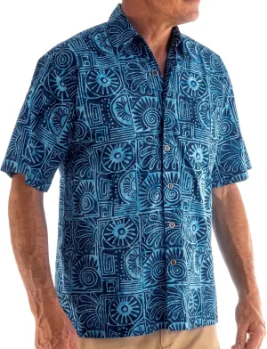Antigua Summer Tropical Hawaiian Batik Shirt