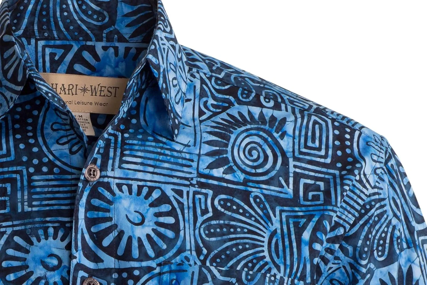 Antigua Summer Tropical Hawaiian Batik Shirt