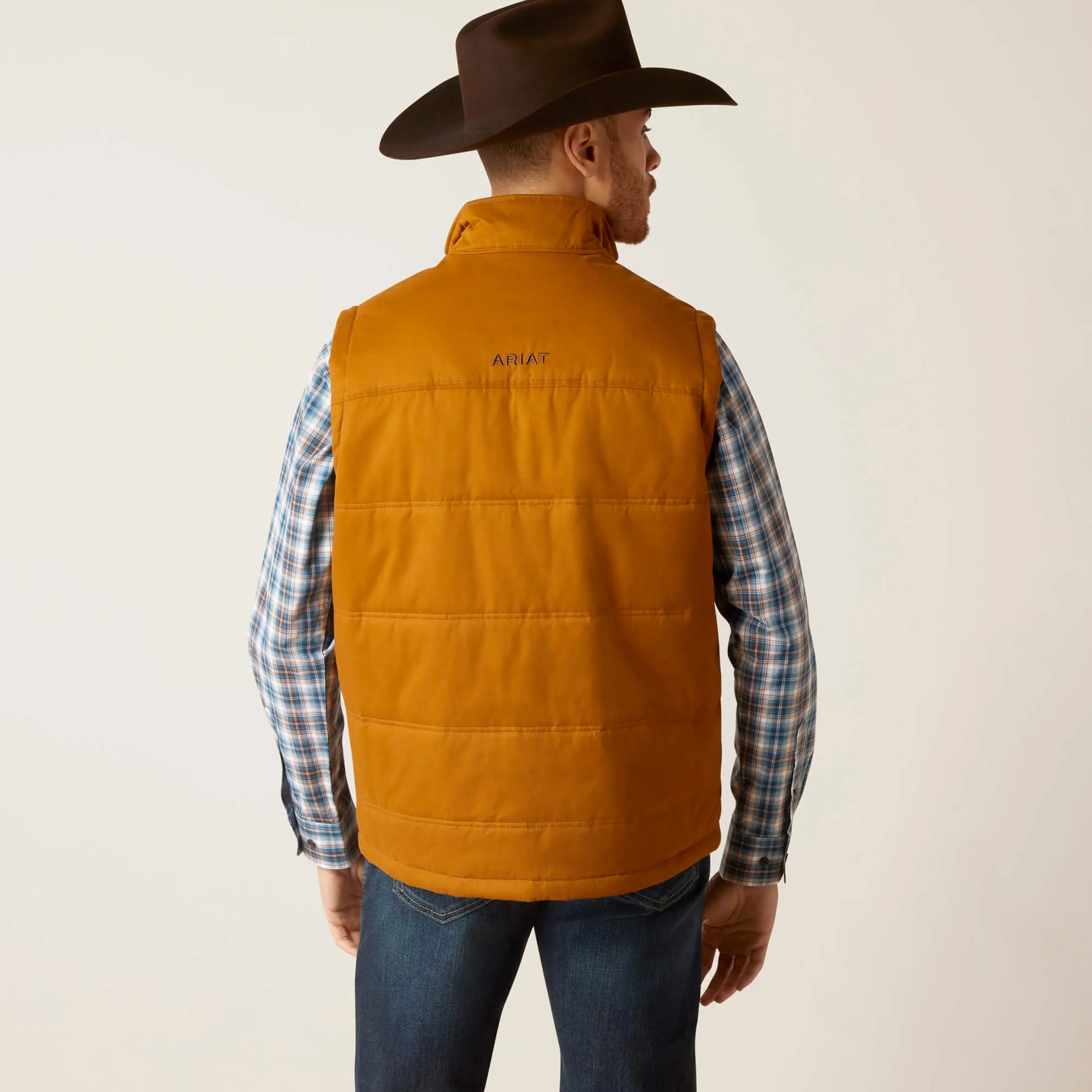 Ariat Men's Chestnut Grizzly 2.0 Canvas Concealed Carry Vest