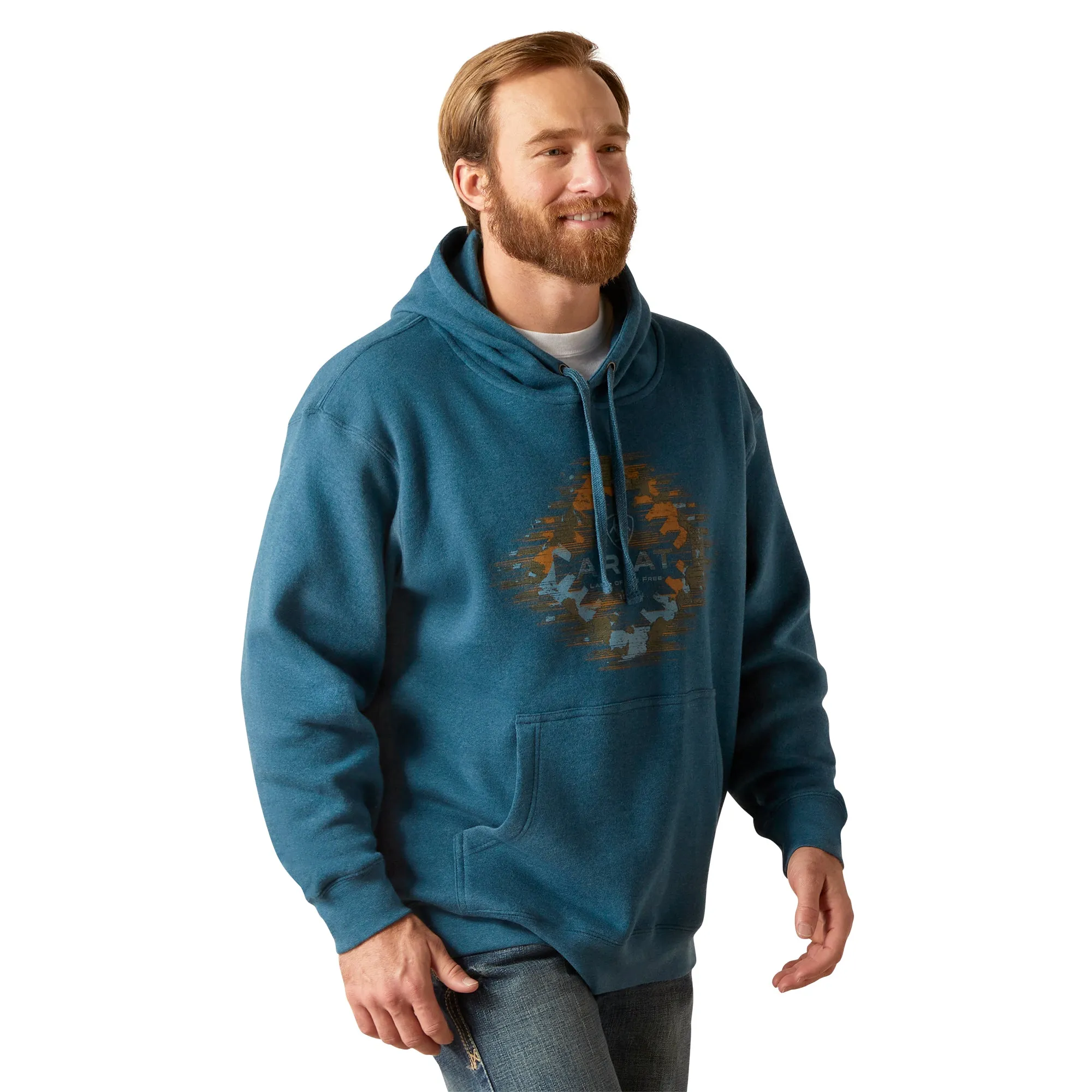 Ariat Men's Logo Southwest Hoodie 10046620