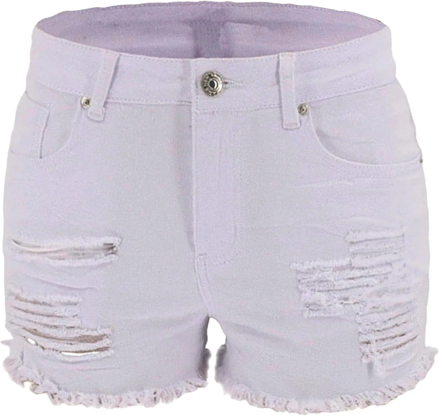 Atditama Women's Summer Ripped Jean Shorts Stretch Skinny Frayed Denim Shorts Beach Casual Women Shorts