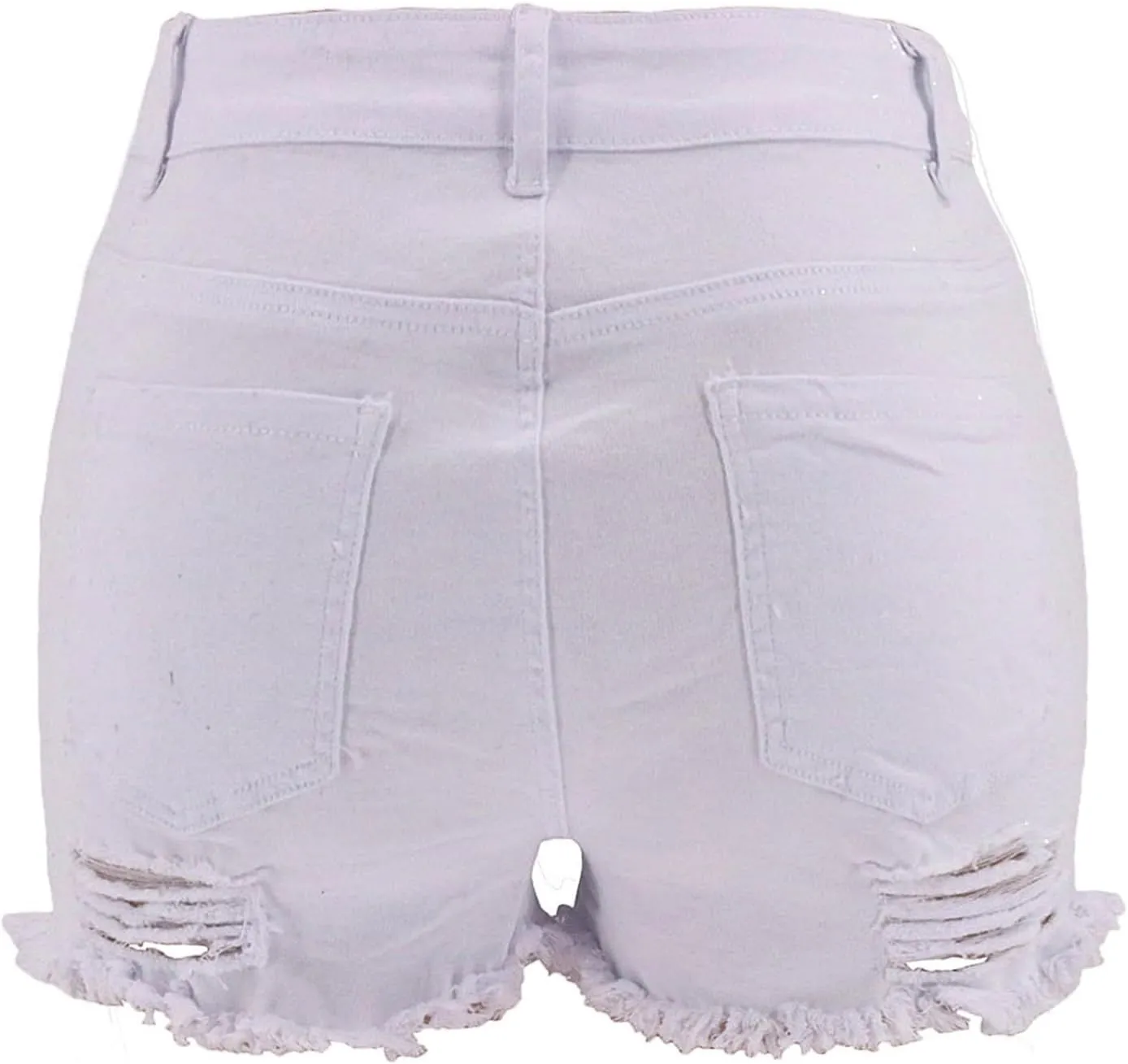 Atditama Women's Summer Ripped Jean Shorts Stretch Skinny Frayed Denim Shorts Beach Casual Women Shorts