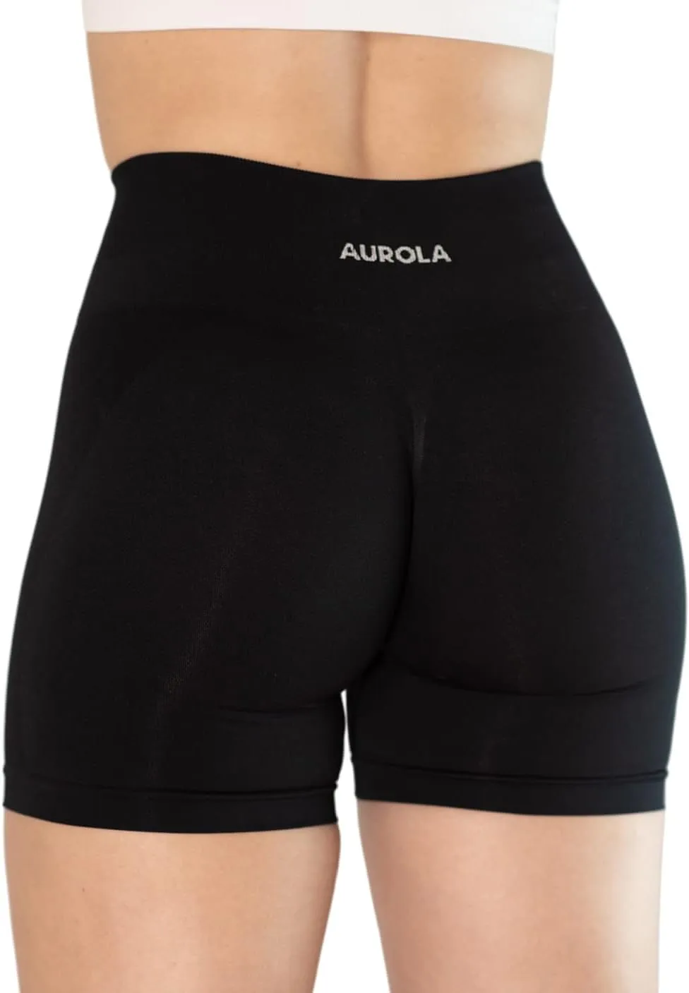 AUROLA Intensify V2.0 Women's Workout Shorts Athletic Running Shorts, Seamless High Waist Sport Gym Yoga Shorts