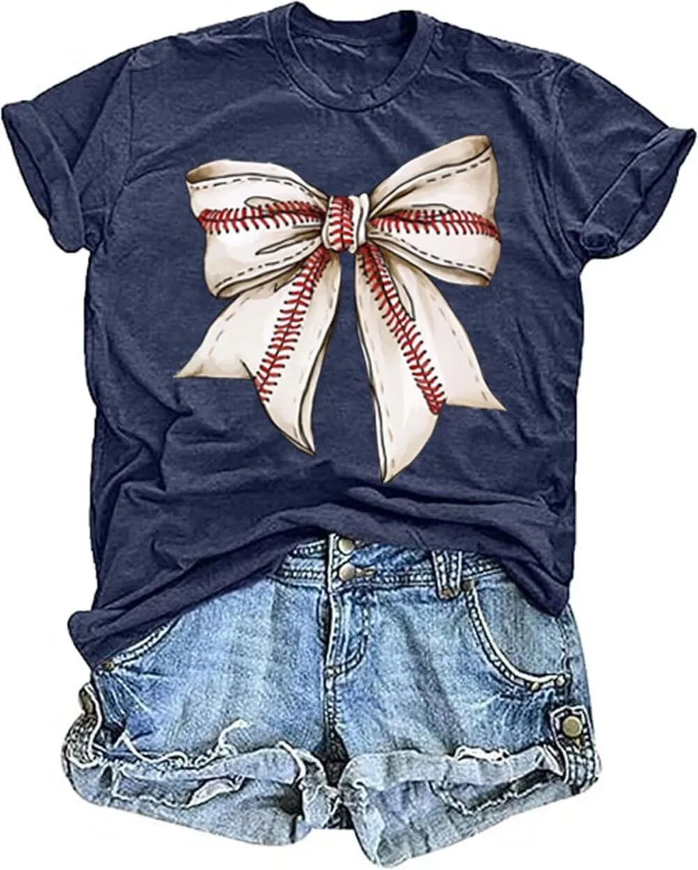 Baseball T Shirts for Women Baseball Mom Tshirt Softball Graphic Tee Tops Game Day Gifts Casual Short Sleeve Tops