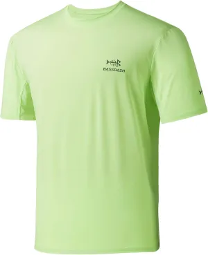 BASSDASH Mens UPF 50  Sun Protection Fishing Shirt Short Sleeve UV T-Shirt