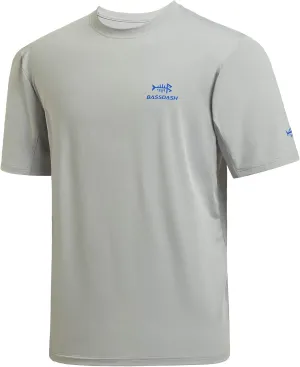 BASSDASH Mens UPF 50  Sun Protection Fishing Shirt Short Sleeve UV T-Shirt
