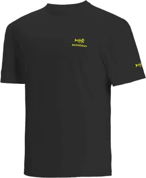 BASSDASH Mens UPF 50  Sun Protection Fishing Shirt Short Sleeve UV T-Shirt