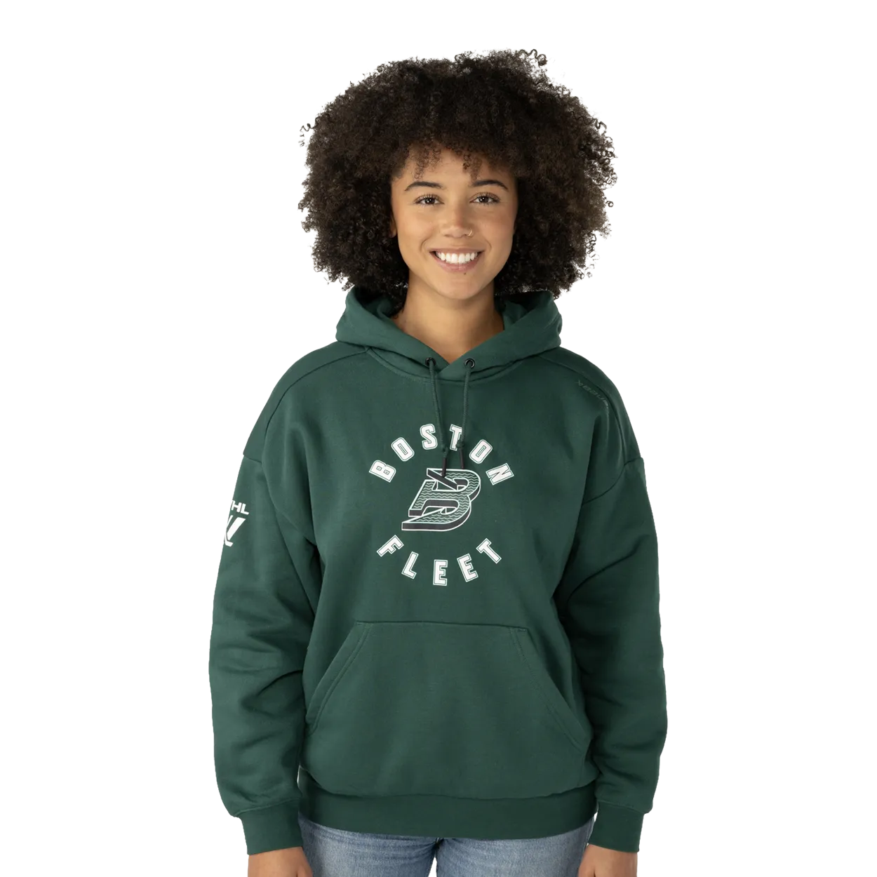 BAUER PWHL TEAM ULTIMATE HOODIE WOMENS BOSTON FLEET