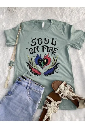 BC SOUL ON FIRE - DUSTY BLUE