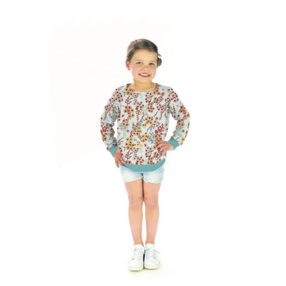 Blossom Fur Sweatshirt Fabric