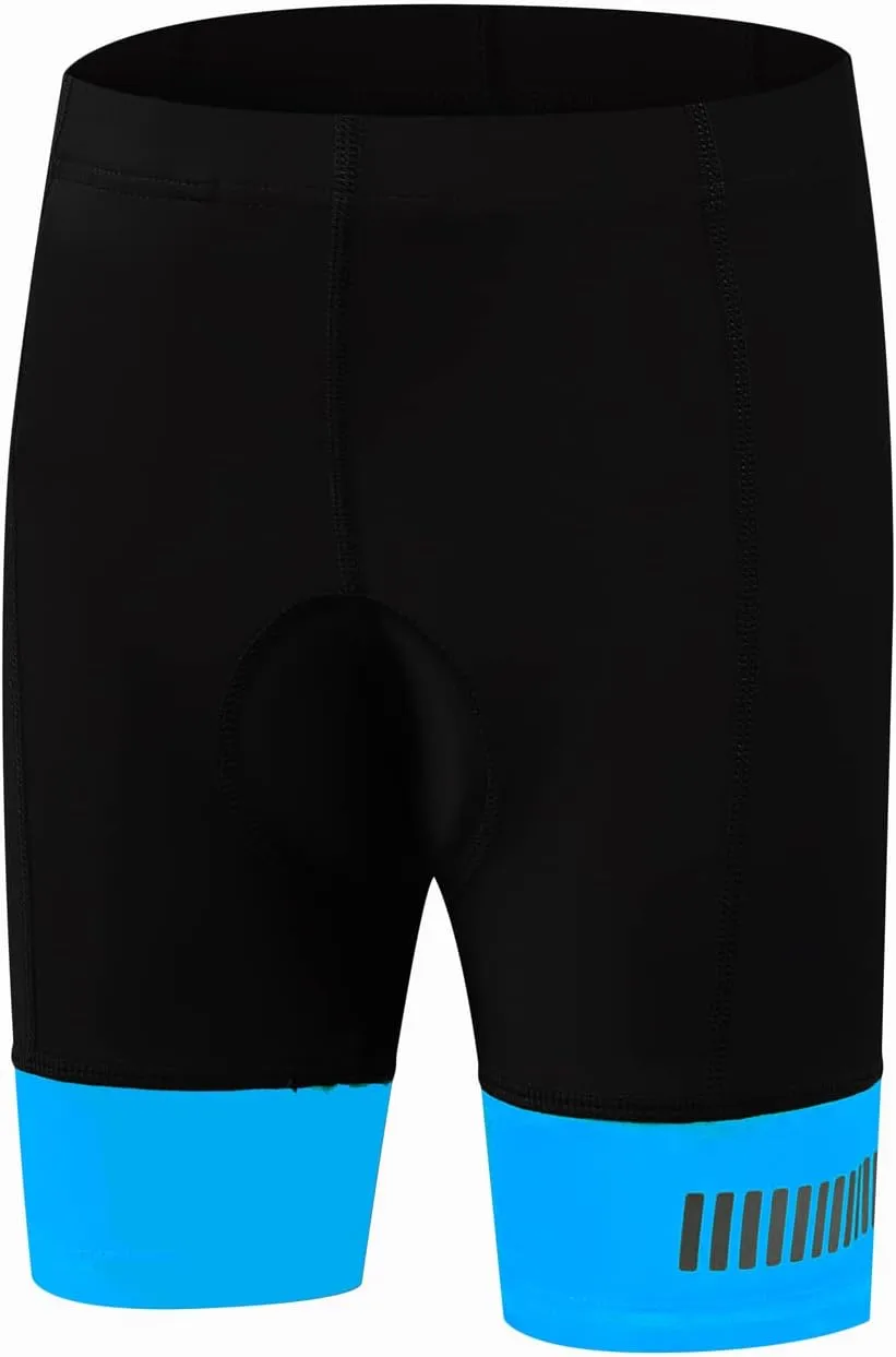 Boys Cycling Pants 3D Padded Shorts Girls Bike Shorts Black Bike Shorts for Kids