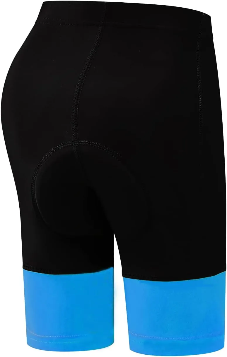 Boys Cycling Pants 3D Padded Shorts Girls Bike Shorts Black Bike Shorts for Kids