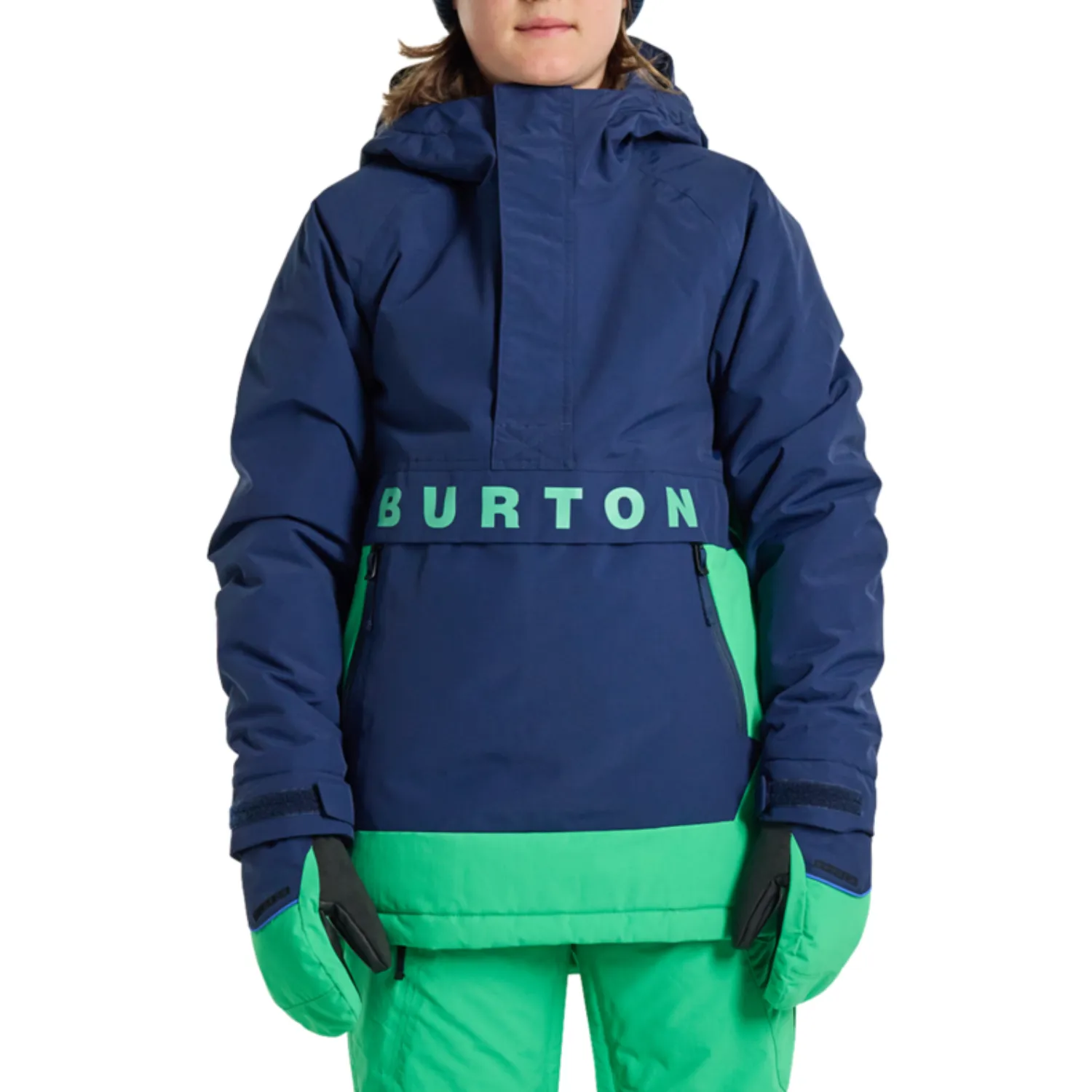 Burton Kid's Frostner Anorak Jacket 2024 - Youth Unisex Snow Jacket