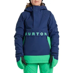 Burton Kid's Frostner Anorak Jacket 2024 - Youth Unisex Snow Jacket