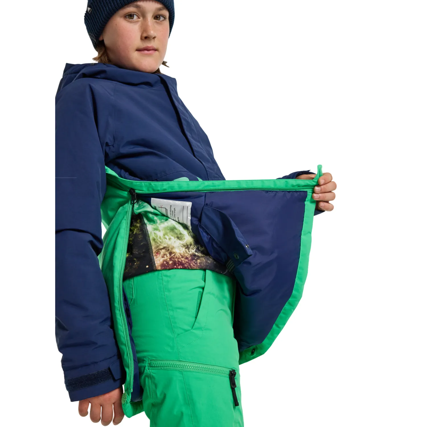 Burton Kid's Frostner Anorak Jacket 2024 - Youth Unisex Snow Jacket
