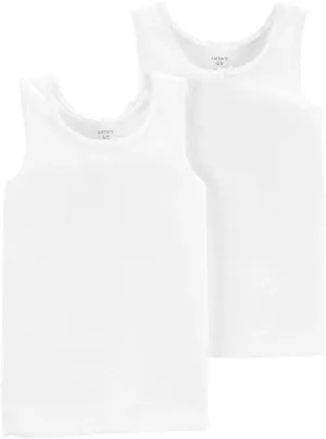 Carter's Little Girls' 2-Pack Cotton Tee Set