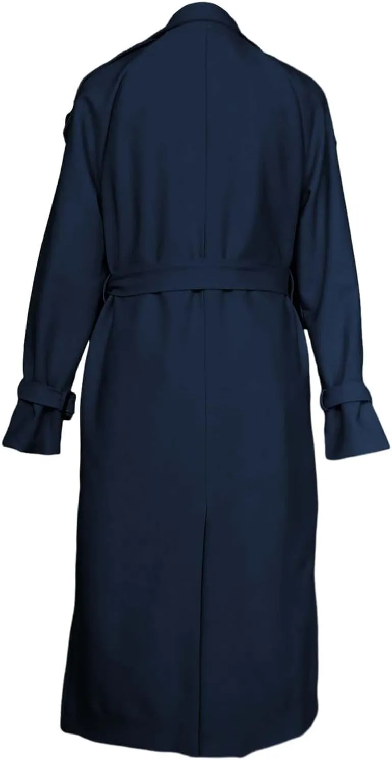 Casual Oversized Fashion Winter Coat Lapel Womens Long Outwear Women'S Coat Oversized Windproof Short Trench Coat