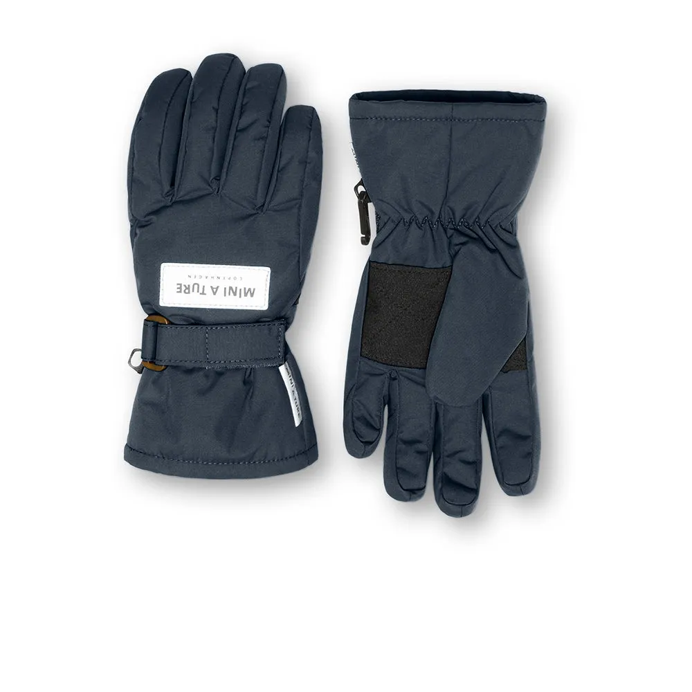 Celio Gloves Blue Nights