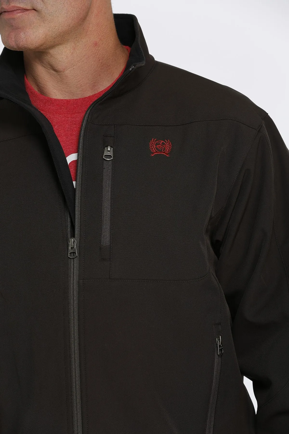 Cinch Men's Brown Lined Bonded Jacket