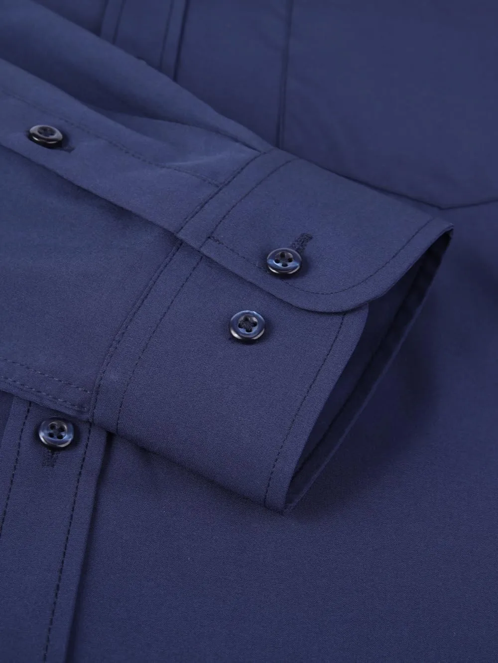 corfty Men Long Sleeve Dress Shirt - Regular Fit Stretch Free-Wrinkle Casual Button Down Shirt