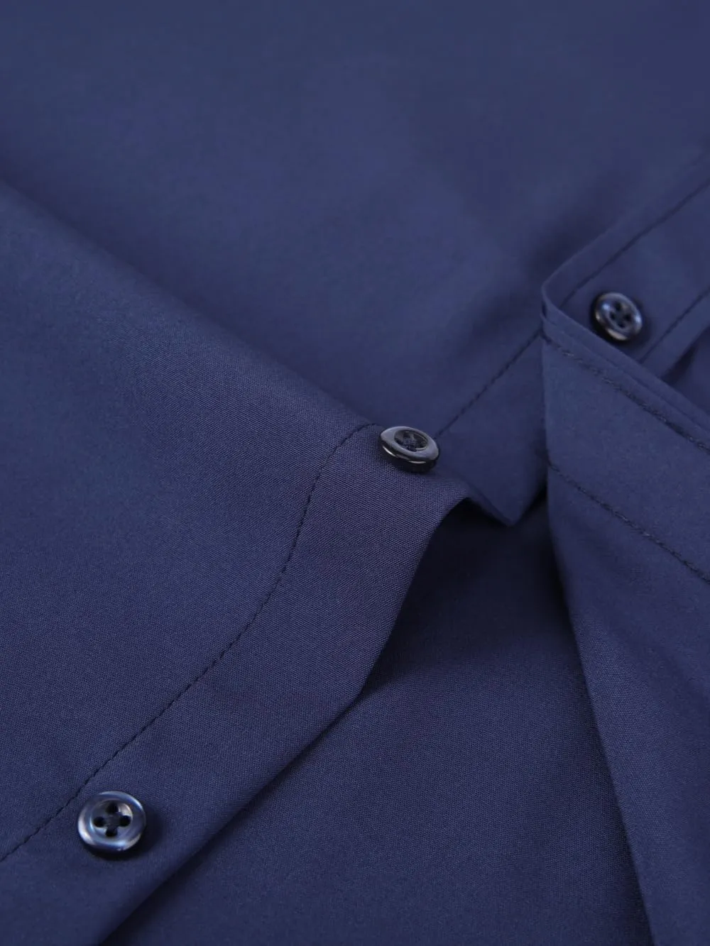 corfty Men Long Sleeve Dress Shirt - Regular Fit Stretch Free-Wrinkle Casual Button Down Shirt