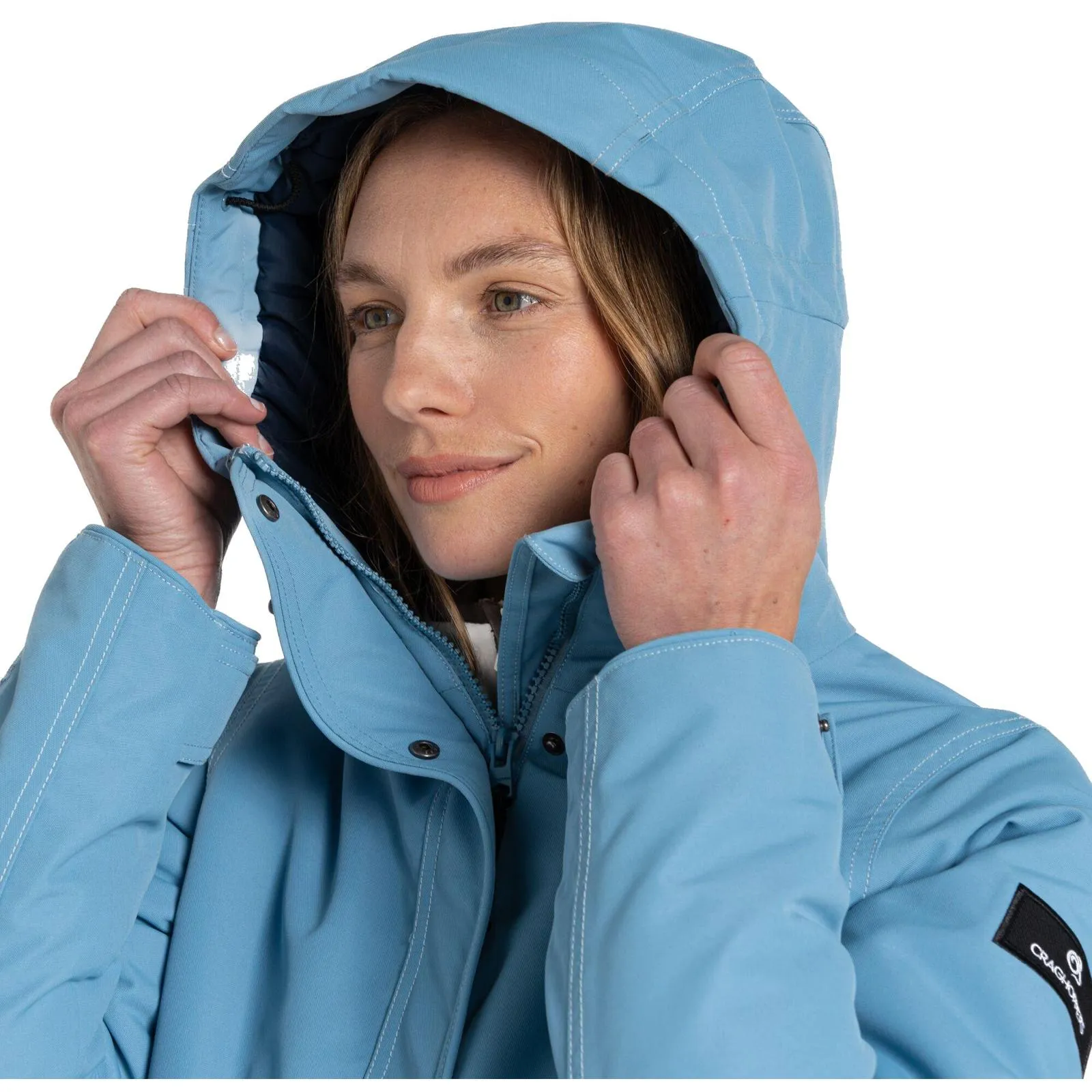 Craghoppers Womens CO2 Renu Sally Waterproof Hooded Jacket