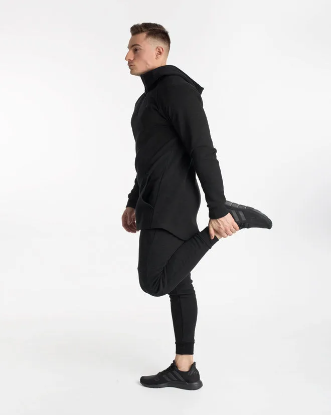 CrossFleece 1/4 Zip Hoodie MEN - Black