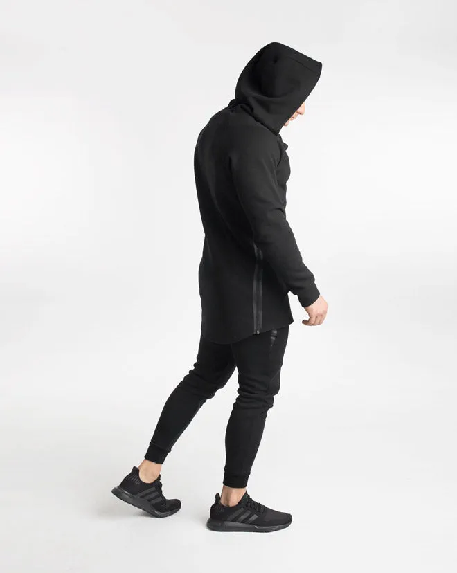 CrossFleece 1/4 Zip Hoodie MEN - Black