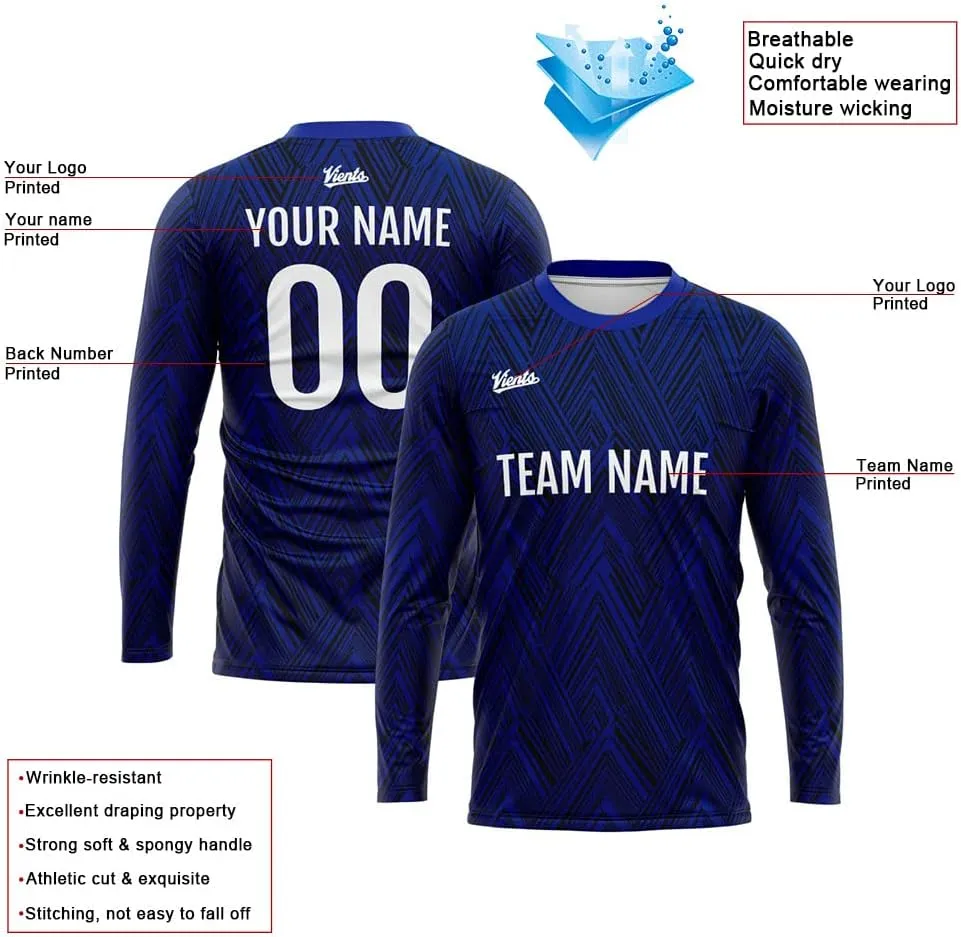 Custom T Shirt Long Sleeve Basketball Soccer Football Shooting T-Shirt for Adults and Kids