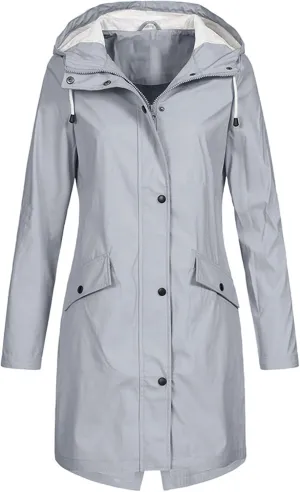 Double-Breasted Classic Lapel Overcoat Women Coat Rain Raincoat Women'S Coat Long Dress Jacket Coat for Women
