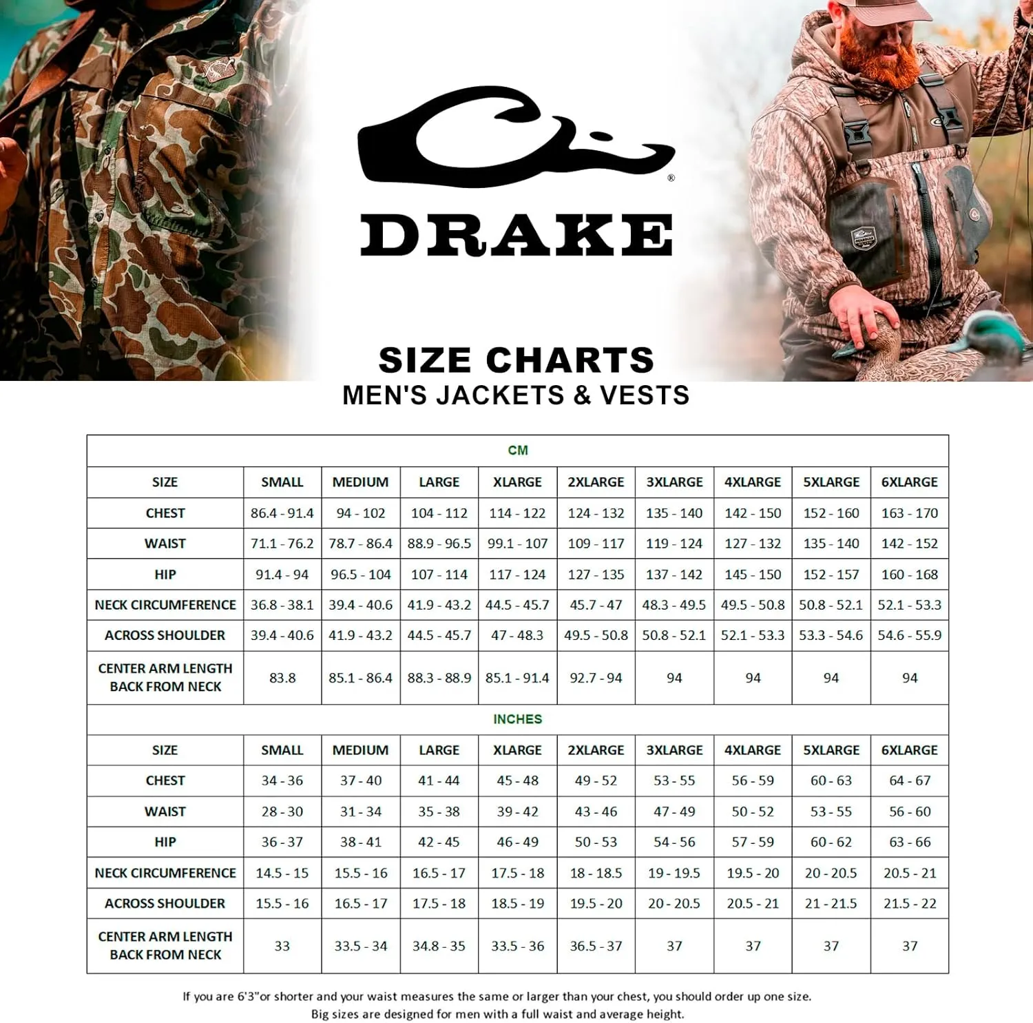 DRAKE Men's LST Double Down Jac-Shirt Insulated Water-Repellent Resistant Quilted Button-Down Outdoor Hunting Hiking Jacket