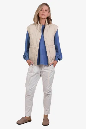 Eb & Ive - Pepi Vest - Ecru