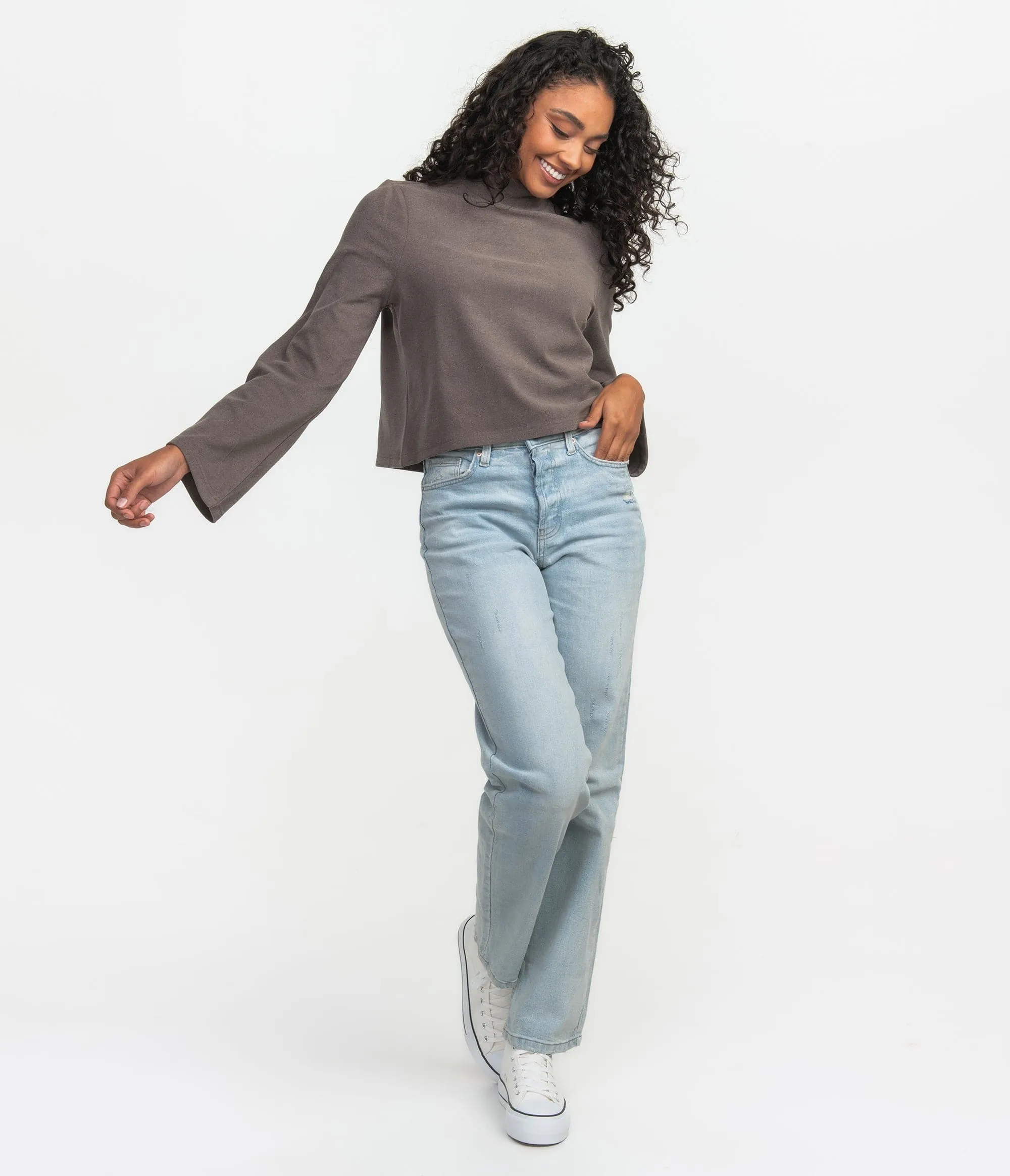 Elevated Sweatshirt - Ember Brown