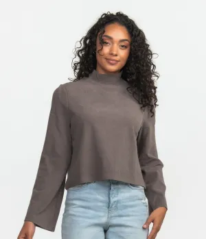 Elevated Sweatshirt - Ember Brown