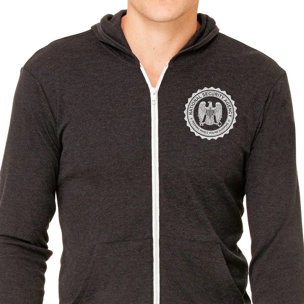 End the Fed Unisex Triblend Lightweight Zip Hoodie