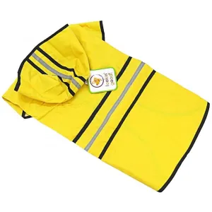 Fashion Pet Rainy Day Dog Slicker - Yellow - Large (19"-24" From Neck to Tail)