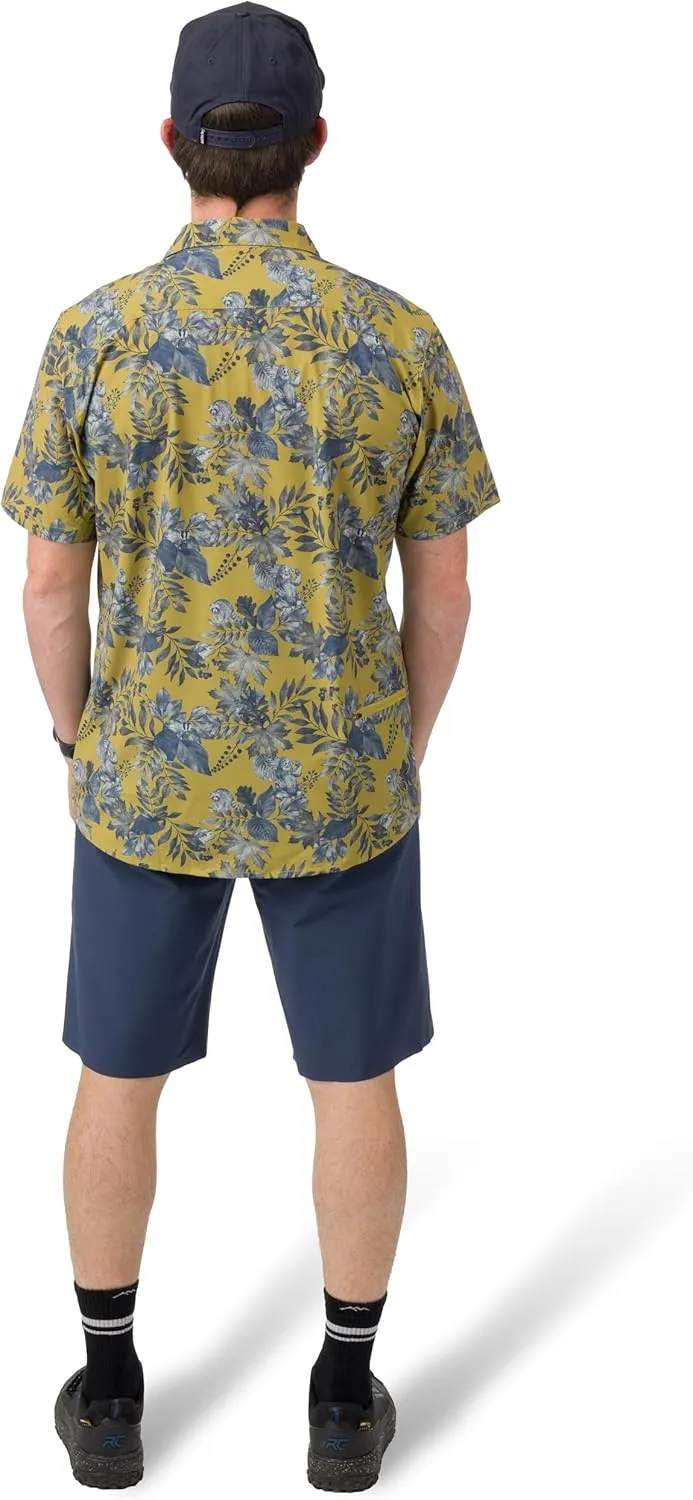 Flylow Men's Wesley Shirt - Short-Sleeve Button-Up Shirt for Mountain Biking & Casual Wear
