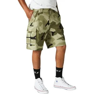 Fox Racing  Mens Green Camo Slambozo Shorts 2.0 Cargo Stretch Durable Rip Stop