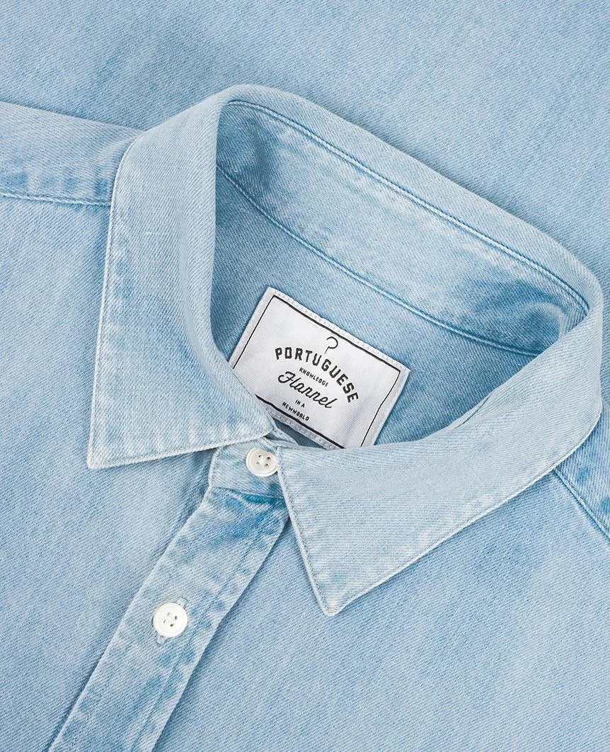 Ganga 3W Denim Short Sleeve Buttondown Shirt