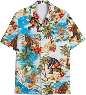 Hawaiian Shirt for Men Aloha Vintage Mens Hawaiian Shirts Short Sleeve Button Down Shirt Men